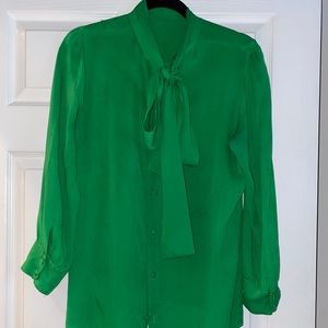 Gucci Silk Blouse with Bow